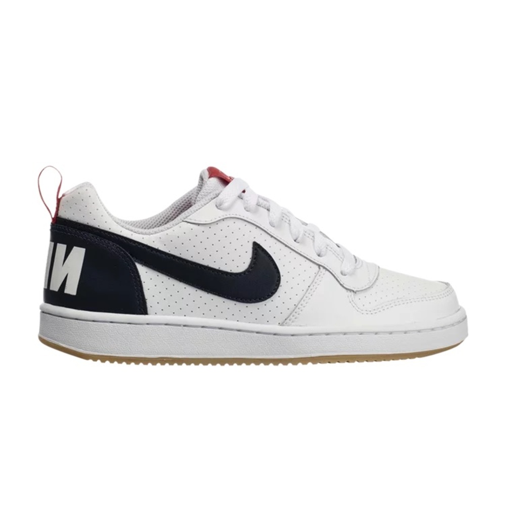 Nike Court Borough Low GS 'White Obsidian Gum' Sneakers size 7 - Picture 12 of 12